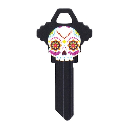 Wackey Sugar Skull House/Office Universal Key Blank Single, 6PK